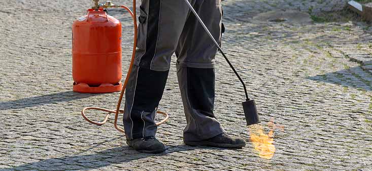 désherbeur thermique à gaz