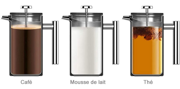 Café, thé ou mousse de lait