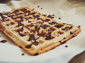 Gaufre chocolat