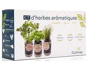 Cultivea le kit prêt à pousser