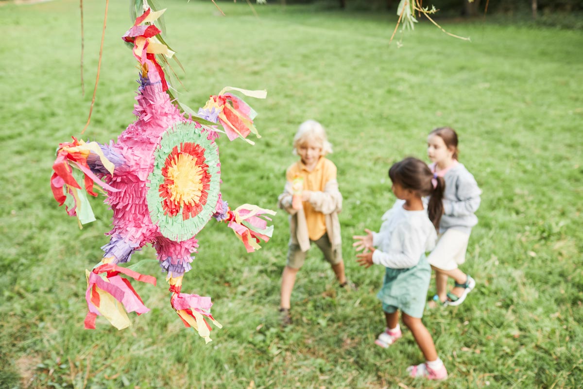 Où accrocher la Pinata ?