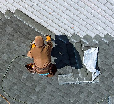 Installation membranes pour bardeau
