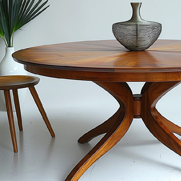 moderniser son intérieur avec une table à manger ronde