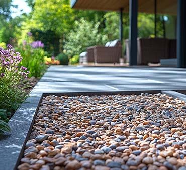 avantages du gravier dans le jardin