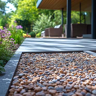 avantages du gravier dans le jardin